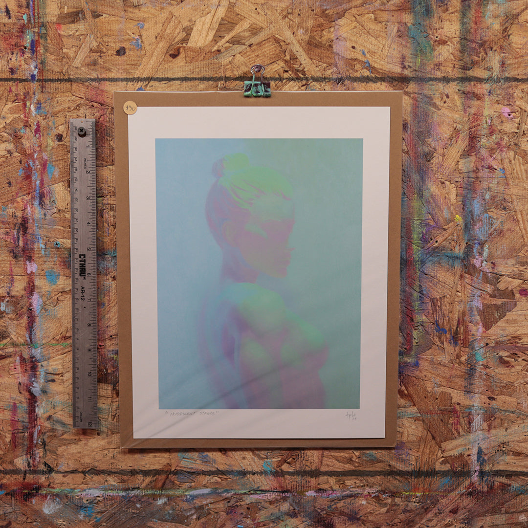 "Iridescent Stance"