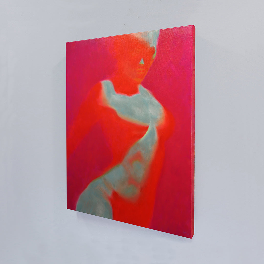 "Diffused Into Fuchsia"