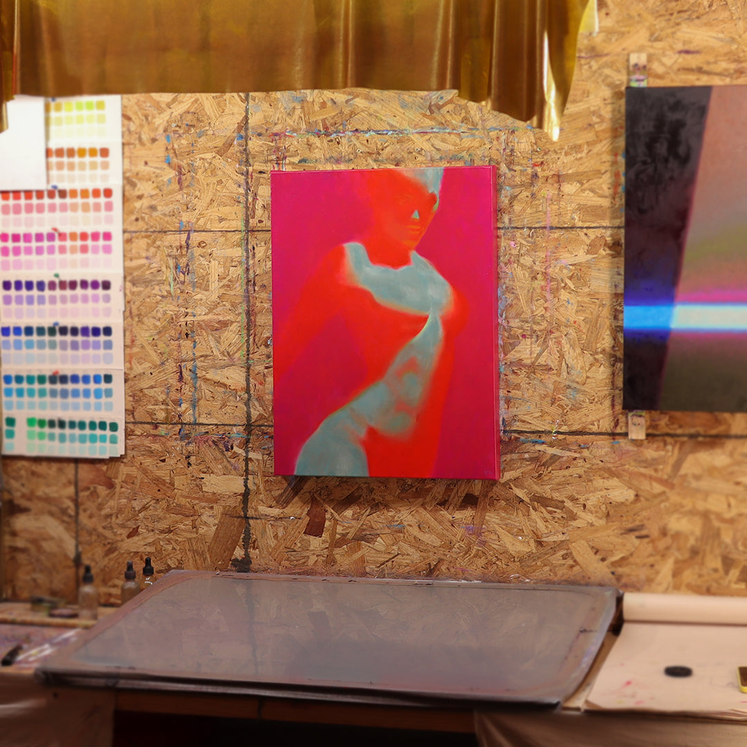 "Diffused Into Fuchsia"